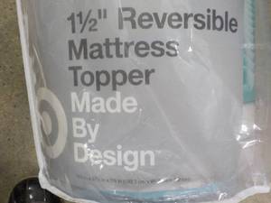 Reversible Mattress Topper- Twin Si...