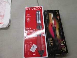 Gold Hot Styling Comb and Revlon Ho...