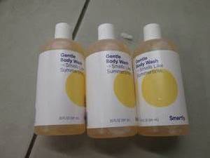 3 Bottles Smartly Gentle Body Wash ...