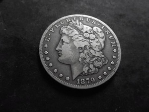 1879 CC  Morgan Silver Dollar