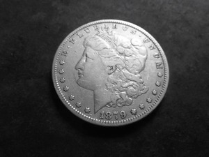 1879 O Morgan Silver Dollar