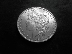 1882  Morgan Silver Dollar