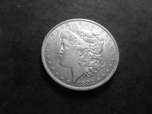 1883 O Morgan Silver Dollar