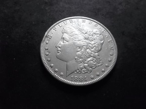 1884 Morgan Silver Dollar