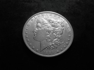 1889 Morgan Silver Dollar