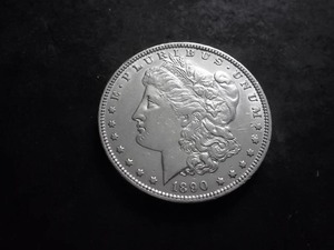 1890 O Morgan Silver Dollar