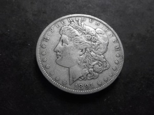 1891 Morgan Silver Dollar