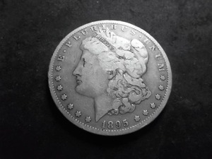 1895 O Morgan Silver Dollar