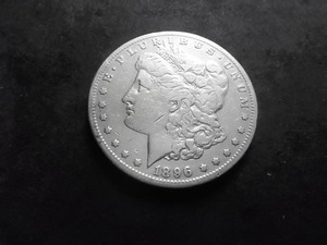 1896 S Morgan Silver Dollar