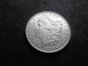 1897 Morgan Silver Dollar
