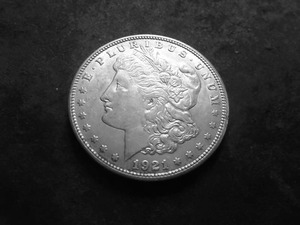 1921 S Morgan Silver Dollar