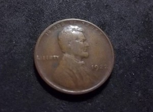1922 No D Lincoln Cent