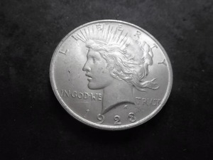1923 Peace Silver Dollar
