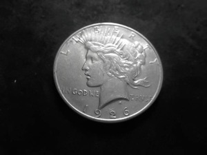 1926 D Silver Peace Dollar
