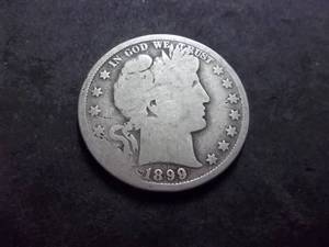 1899 Barber Half Dollar