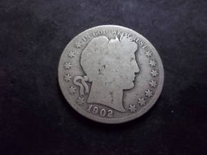 1902 Barber Half Dollar