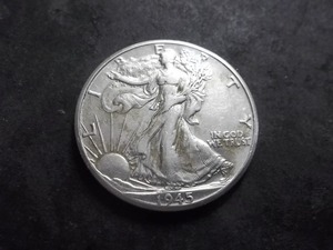 1945 D Walker Half Dollar