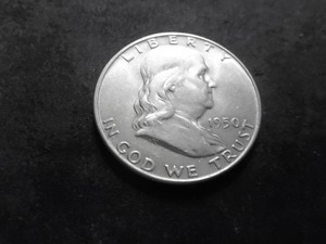 1950 D Franklin Half Dollar