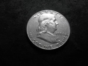 1954 Franklin Half Dollar