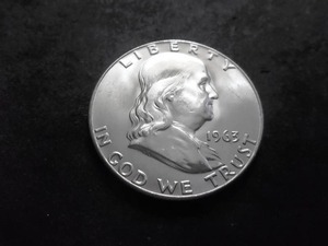 1963 D Franklin Half Dollar MS Full Bell