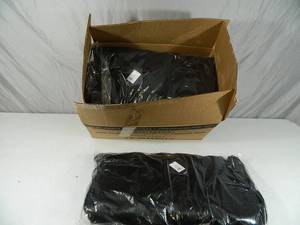 lot 30 image: 6 New Black Faux Fur Jackets