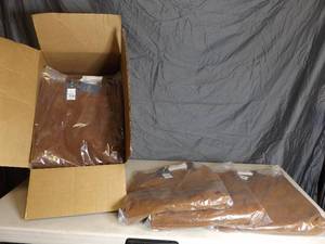 lot 24 image: 10 New Genuine Suede Tote Handbags