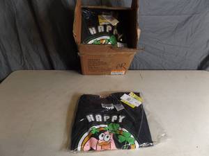 lot 52 image: 11 New Spongebob Patrick St Pattys Day Tshirts