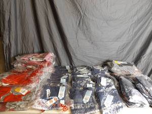 lot 54 image: Large Assortment of New Kids Clothing