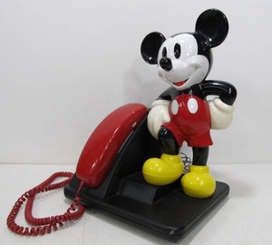 lot 129 image: Large Vintage Retro MICKEY MOUSE Telephone