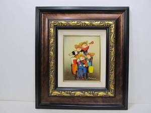lot 139 image: Framed Signed JOYCE ROYBAL Oil on Canvas Artwork