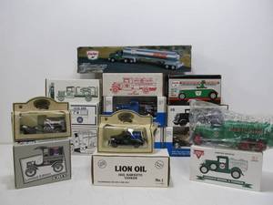 lot 23 image: Nice Lot of 16 Mint In Box Diecast GAS & OIL Trucks 