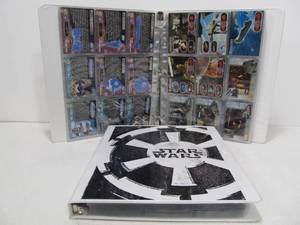 lot 58 image: 2 FULL Albums of 90s STAR WARS Cards