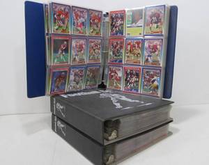 lot 193 image: 3 Full Albums of 1990s Football Cards