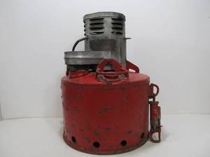 lot 202 image: Old Vintage Preco Model GB5 ROCK ISLAND LINES Railroad Train Heater