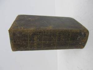lot 211 image: Antique 1833 Bible