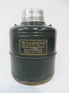 lot 235 image: Old Vintage ALADDIN ThermalWare Cooler