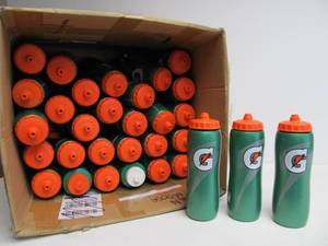 lot 145 image: Large Lot of 30 GATORADE Water Bottles - 32oz