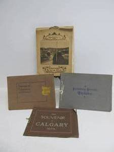 lot 170 image: Group of Antique Canadian Photo Books Calendar etc