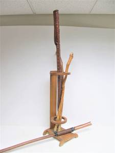 lot 180 image: Cane or Umbrella Stand wWalking Sticks