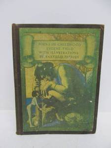 lot 183 image: Antique 1904 Poems From Childhood - Illustrated by Maxfield Parish 