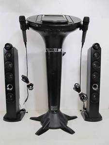 lot 247 image: Working SINGING MACHINE Karaoke System - Complete wMics & Speakers