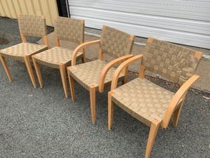lot 52 image: Quality Set of 4 Matching ANDREU WORLD Chairs