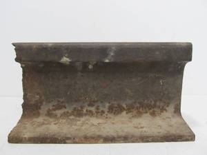 lot 289 image: HEAVY Vintage Railroad Tie Anvil