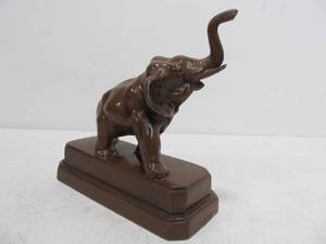 lot 291 image: Vintage 1930s Bronze Clad Elephant Sculpture by Nuart