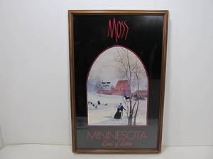 lot 306 image: P. Buckley Moss Minnesota Land Of Lakes Art Exhibit Print