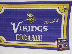 lot 272 image: Brand New MN VIKINGS Floor Mat