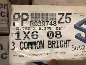 1x6 Non Endmatch Dual Pattern Tongue and Groove