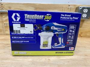 lot 42 image: GRACO TrueCoat 360 Airless Paint Sprayer