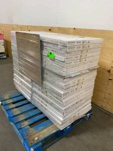 lot 55 image: LIFEPROOF Lot of 42 Cases of-  Golden Desert 24 in. W x 24 in. L Luxury Vinyl Plank Flooring (19.7 sq. ft.  case)