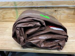 lot 93 image: EVERBILT 20 x 30 Tarp (10 MIL) Brown